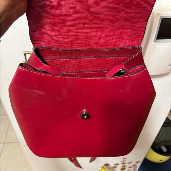 Red Zara back pack bag - Picture 2 of 2
